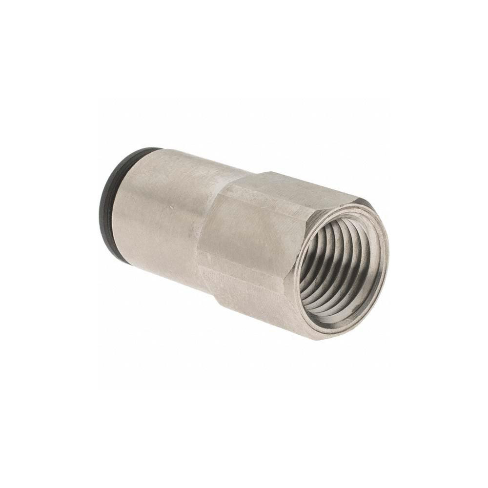 Parker Push-to-Connect Push-to-Connect Fitting: Straight, NPT, 3/8" OD - KP23861