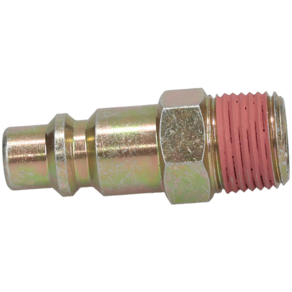 Parker Pneumatic Hose Coupling: 1/8-27, 3/8" Body Dia, Industrial Interchange - H00E