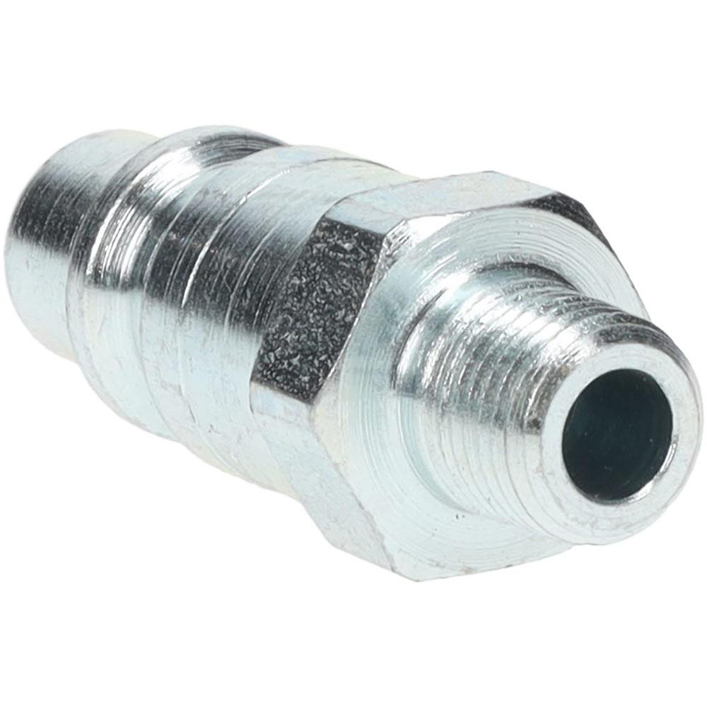 Parker Pneumatic Hose Coupling: 1/8-27, 3/8" Body Dia, Industrial Interchange - H00E
