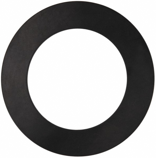 Made in USA Flange Gasket: For 3" Pipe, Neoprene - 31947294