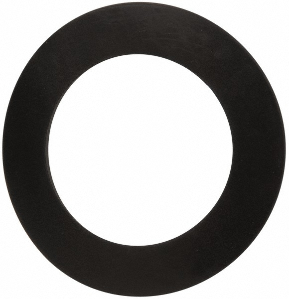 Made in USA Flange Gasket: For 3" Pipe, Neoprene - 31947294