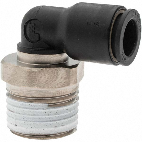 Legris Push-to-Connect Fitting: Male Elbow, NPT - 3109 10 14