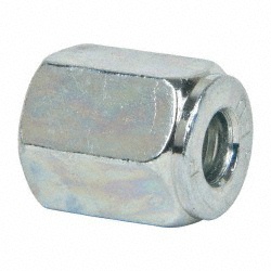 Parker Flareless Bite-Type Tube Ferrule: 1/4" Tube OD, Steel - 4 TU-S