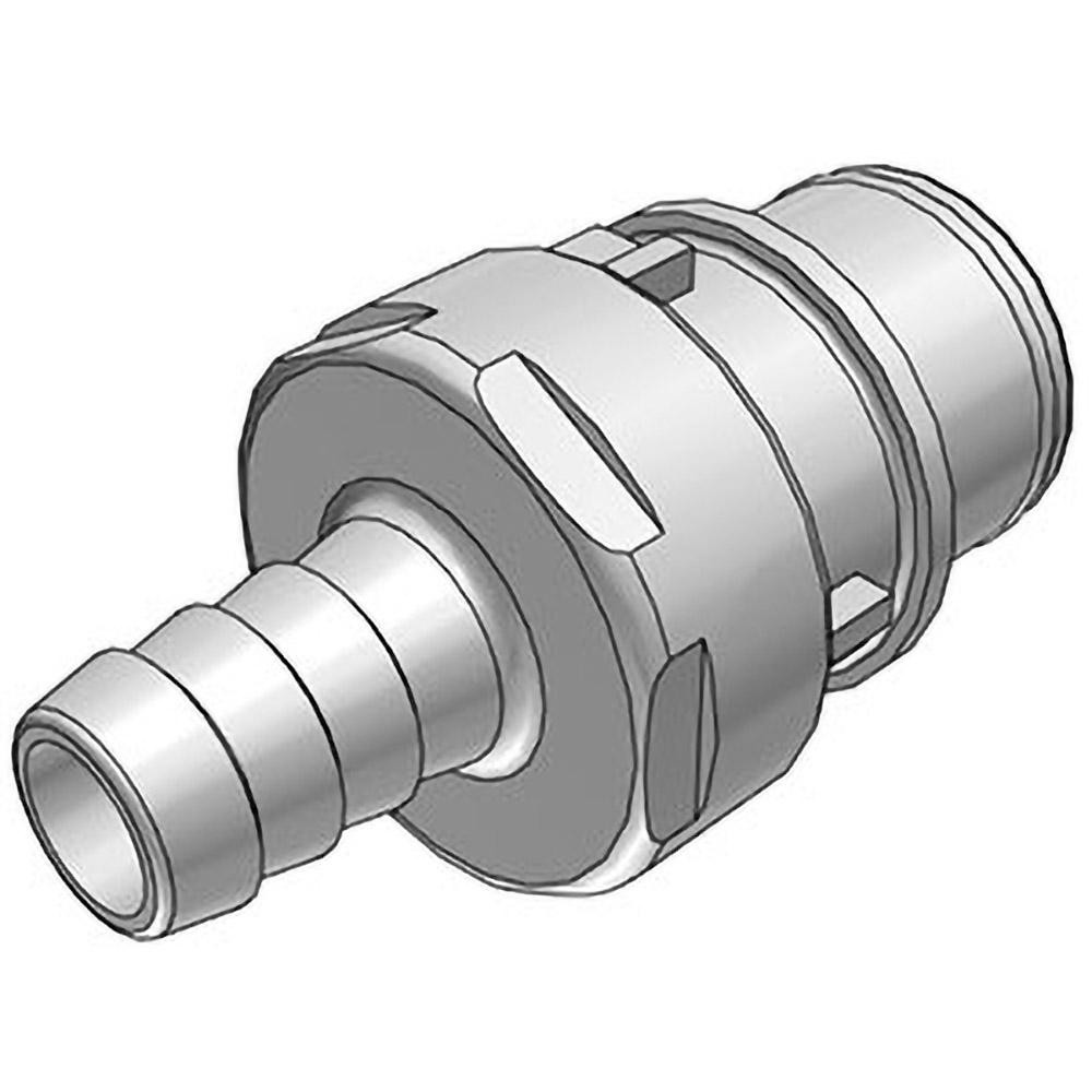 CPC Colder Products 3/8" Nominal Flow, 3/8" ID, Male, Inline Hose Barb-Male Plug - HFC22612