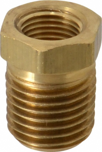 Parker Industrial Pipe Bushing: 1/2" Female Thread, 3/4" Male Thread, MNPTF x FNPTF - 209P-12-8