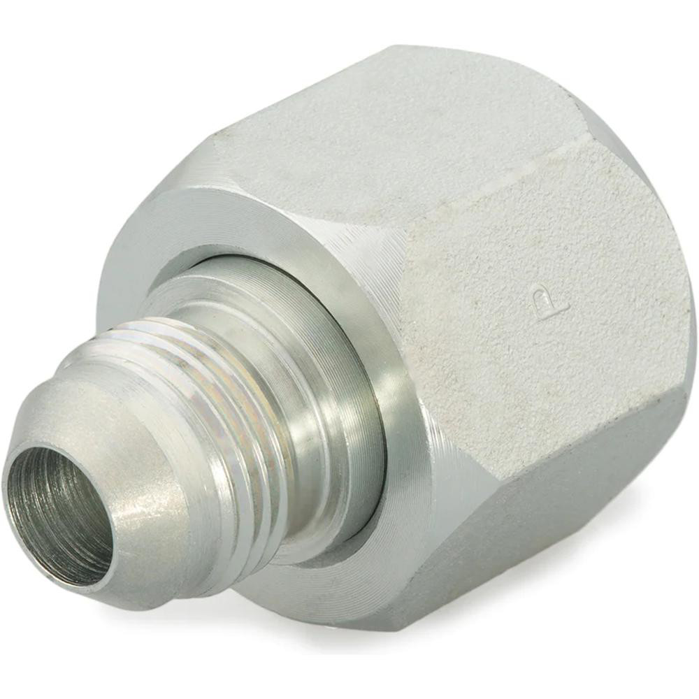 Parker Steel Flared Tube Reducer: 1" OD, 37 deg Flared Angle - PT-00075