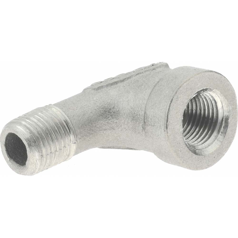 Merit Brass Pipe 90 deg Elbow: 3/8", 304 Stainless Steel - K401-06