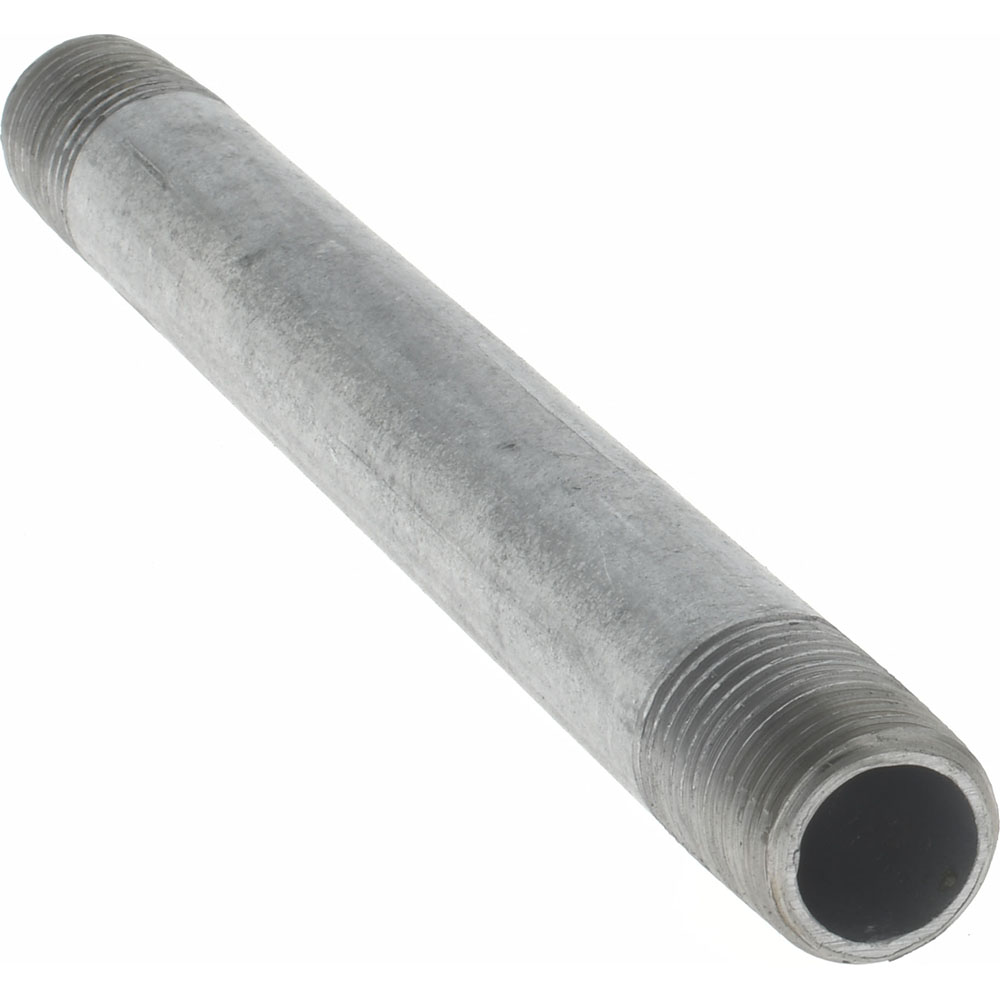 Value Collection Galvanized Pipe Nipple: 1/4", 5" Long, Schedule 40, Steel - NG02050
