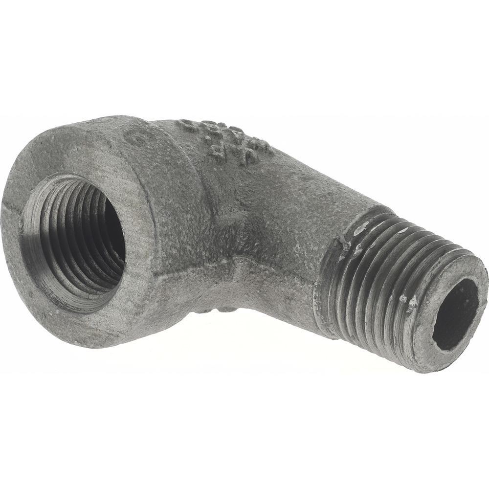 Value Collection Black 90 deg Street Elbow: 1/2", Threaded - B92 15 300#