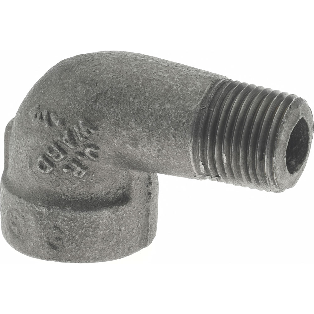 Value Collection Black 90 deg Street Elbow: 1/2", Threaded - B92 15 300#