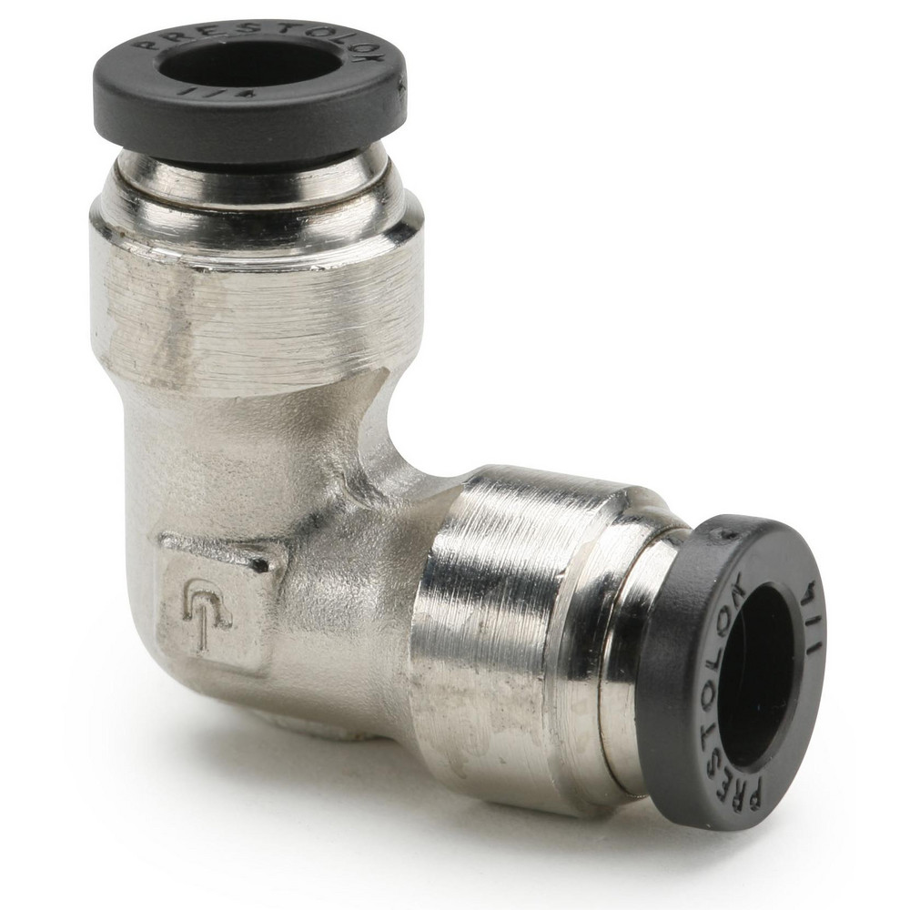 Parker Push-to-Connect Tube x Tube Fitting: Union Elbow, 1/8" OD - 12530