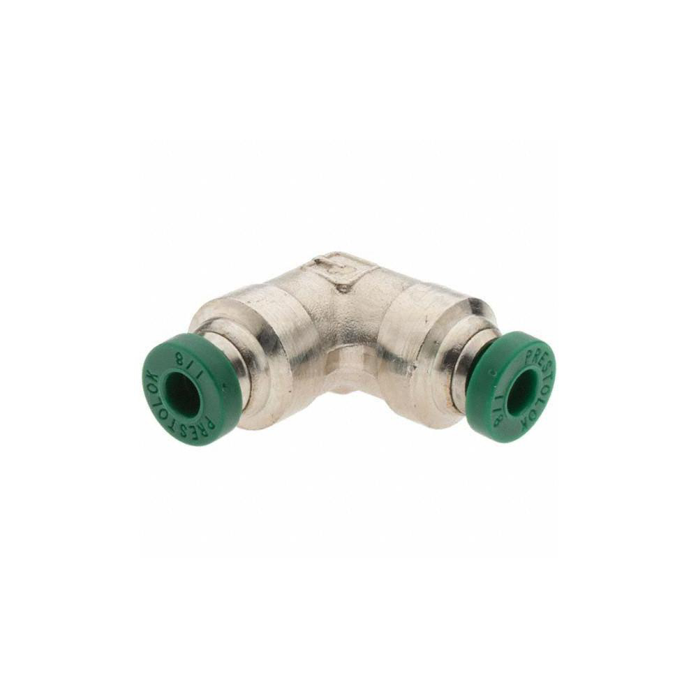 Parker Push-to-Connect Tube x Tube Fitting: Union Elbow, 1/8" OD - 12530