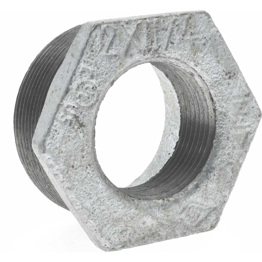 Anvil Malleable Iron Pipe Bushing: 2 x 1-1/4" Fitting - 0319907721