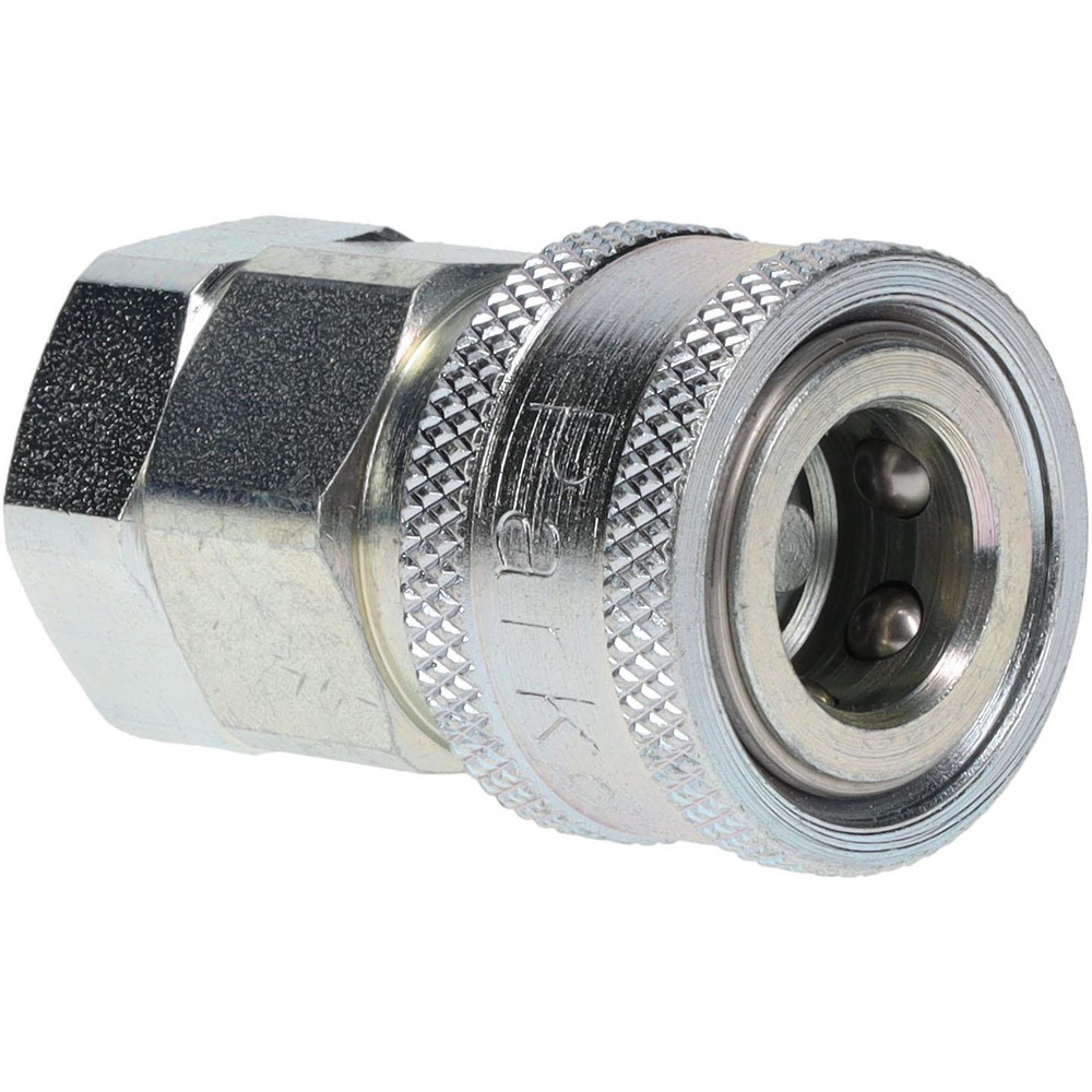 Parker Hydraulic Hose MPT Fitting: 3/8", 4,500 psi - VHN6-6M