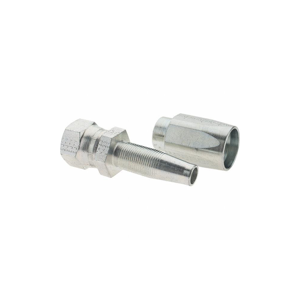 Parker 5 Piece, 3/4-16 JIC, Reusable Hose Female Swivel Fitting - BDKP72285