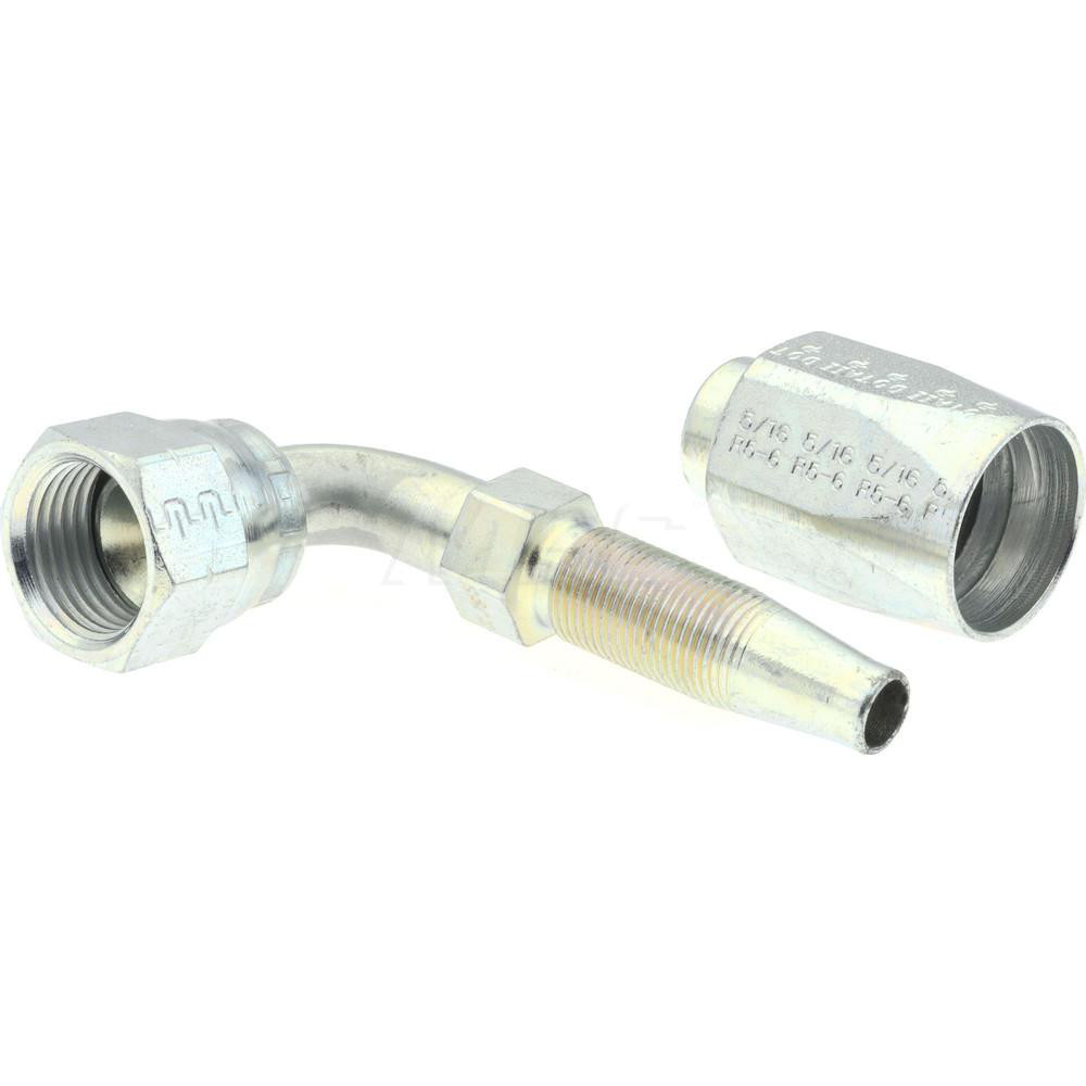 Parker 5 Piece, 3/4-16 JIC, Reusable Hose Female Swivel Fitting - BDKP72285