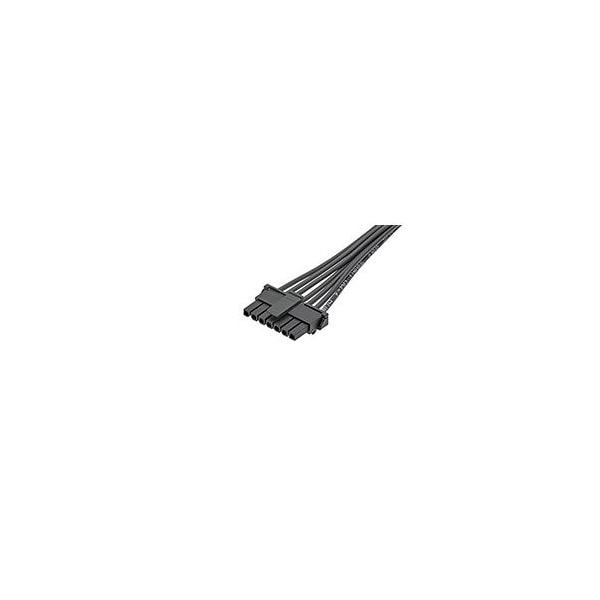 Molex Dc Power Cords Micro-Fit Ots Cbl Assy 150Mm 7Ckt Blk - 1451320701