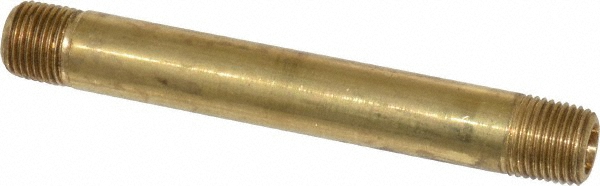 Parker Industrial Pipe Long Nipple: 1/8" Male Thread, MNPTF - -11099-4