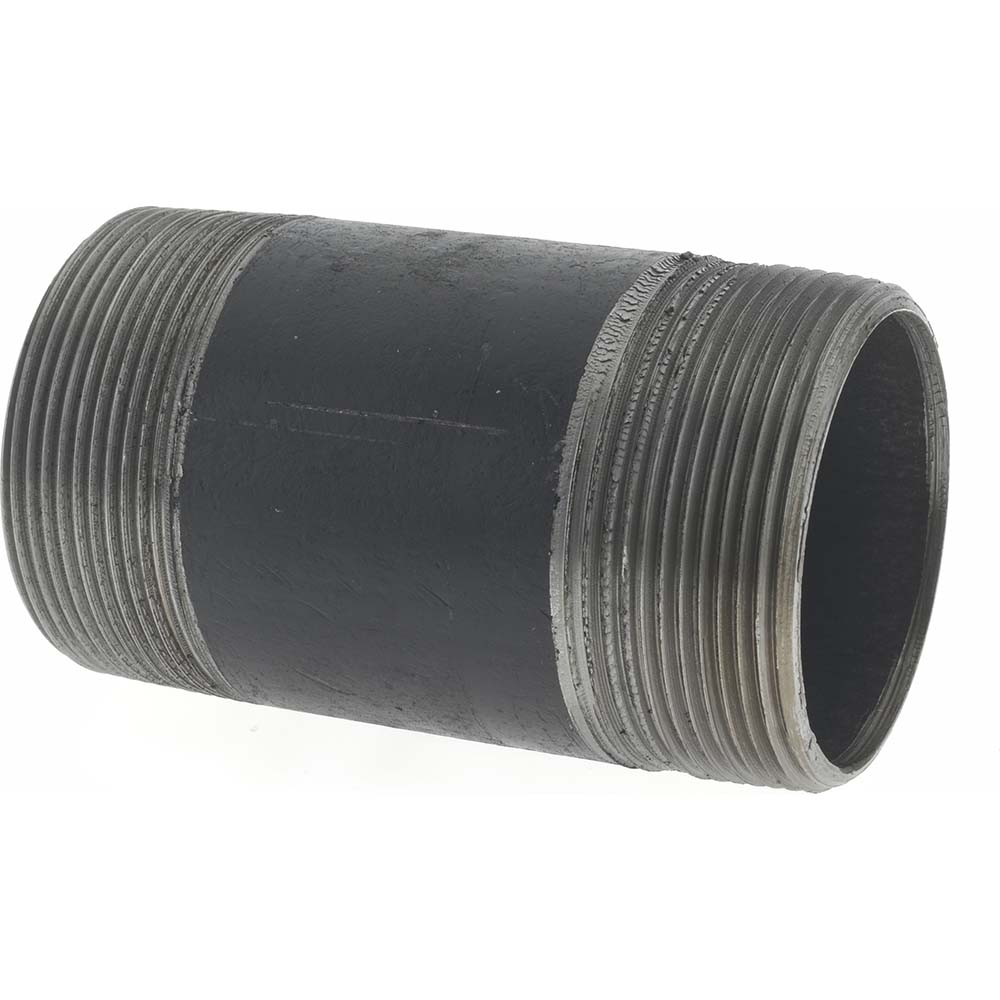 Value Collection Black Pipe Nipple: 2" Dia x 3-1/2" Long, Schedule 40 - NB09035