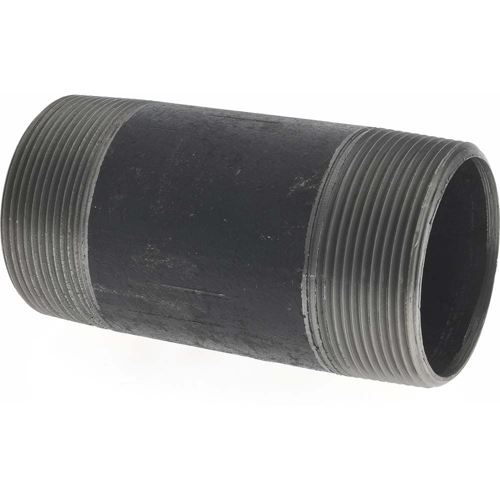 Value Collection Black Pipe Nipple: 2" Dia x 3-1/2" Long, Schedule 40 - NB09035