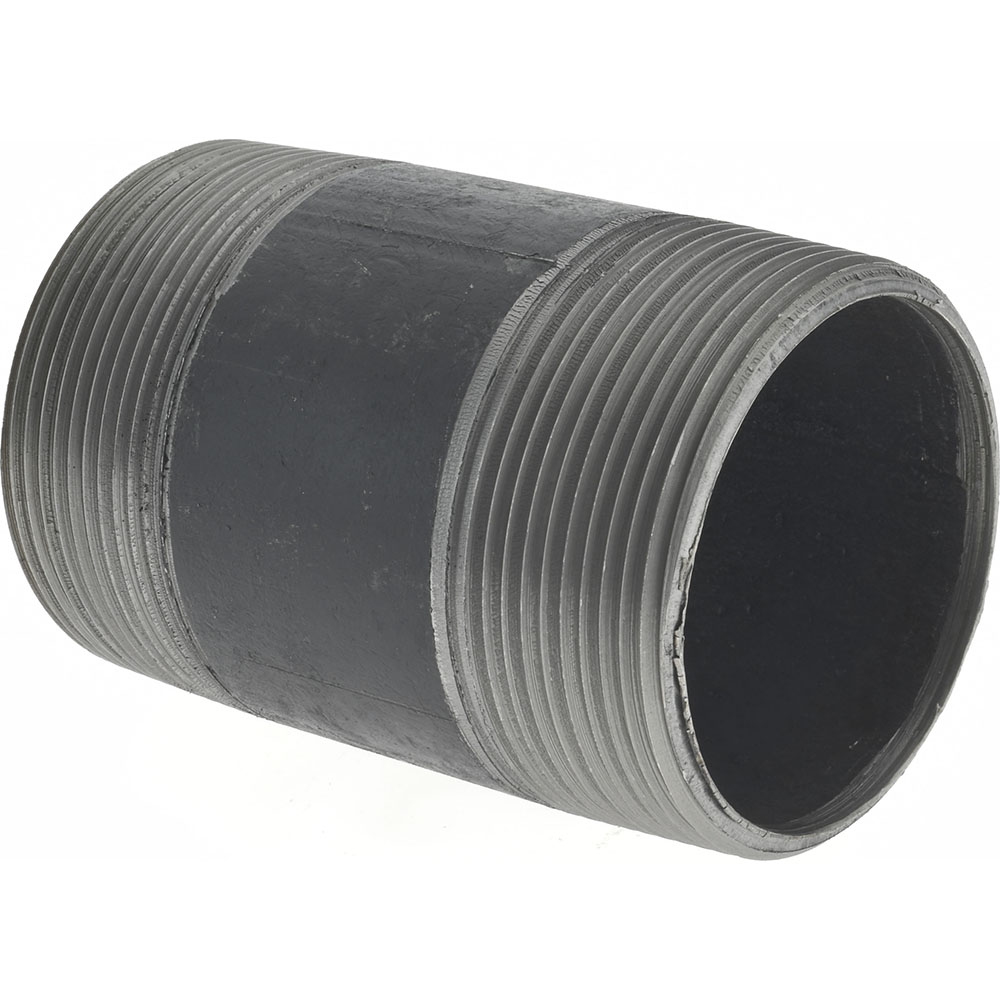 Value Collection Black Pipe Nipple: 2" Dia x 3-1/2" Long, Schedule 40 - NB09035
