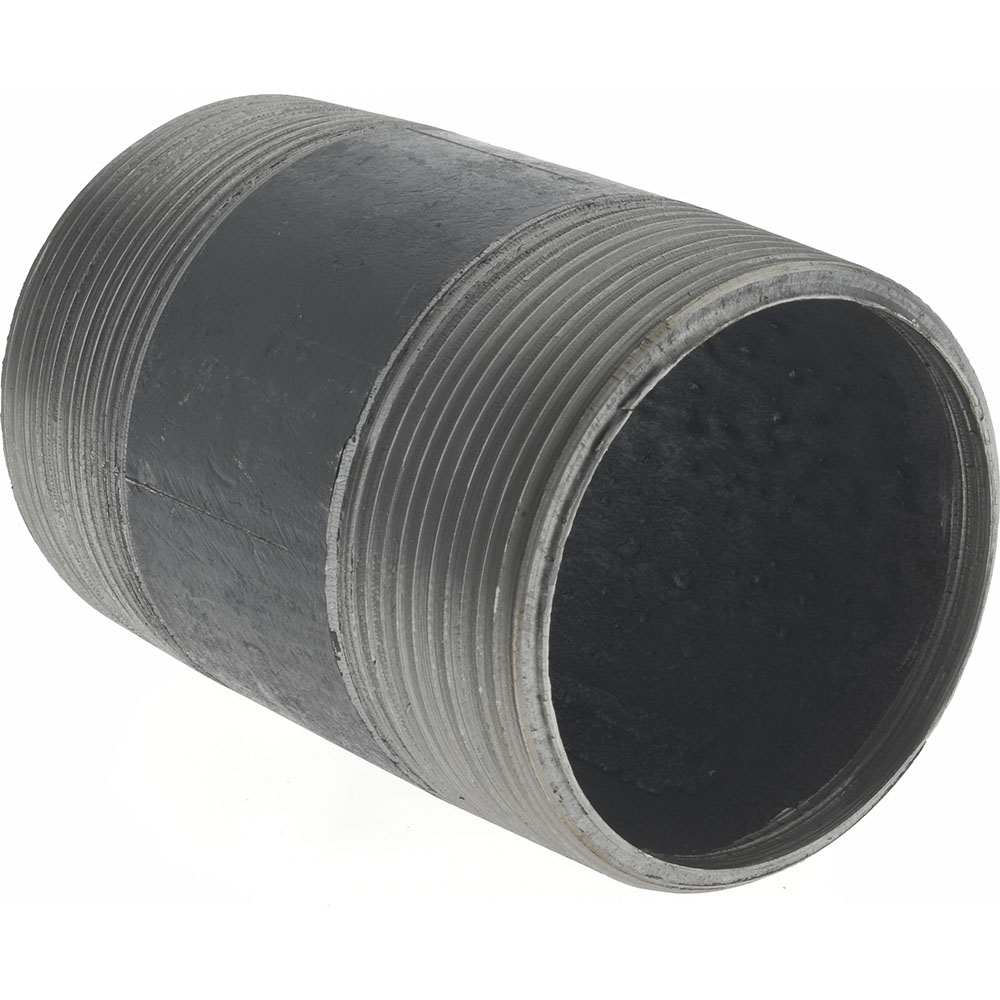 Value Collection Black Pipe Nipple: 2" Dia x 3-1/2" Long, Schedule 40 - NB09035