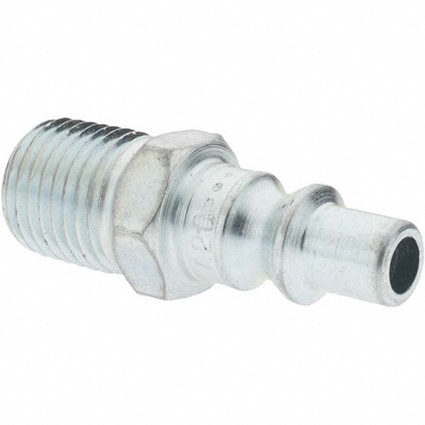 Parker Pneumatic Hose Coupling: 1/4-18, 1/4" Body Dia, Lincoln Long Stem Interchange - L2C-787
