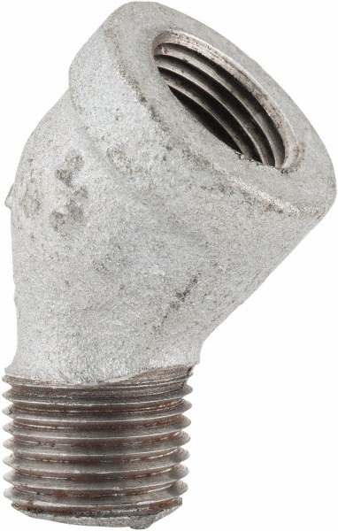 Anvil Malleable Iron Pipe 45 ° Street Elbow: 3/8" Fitting - 0311027007