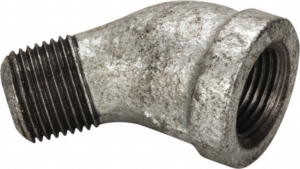 Anvil Malleable Iron Pipe 45 ° Street Elbow: 3/8" Fitting - 0311027007