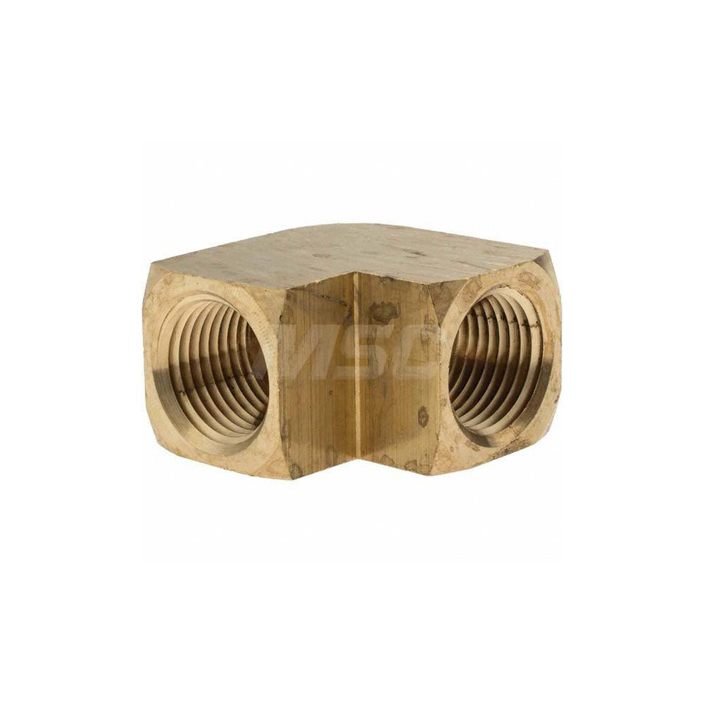 Parker Industrial Pipe 90 ° Female Elbow: 1/2" Female Thread, FNPTF - 10845