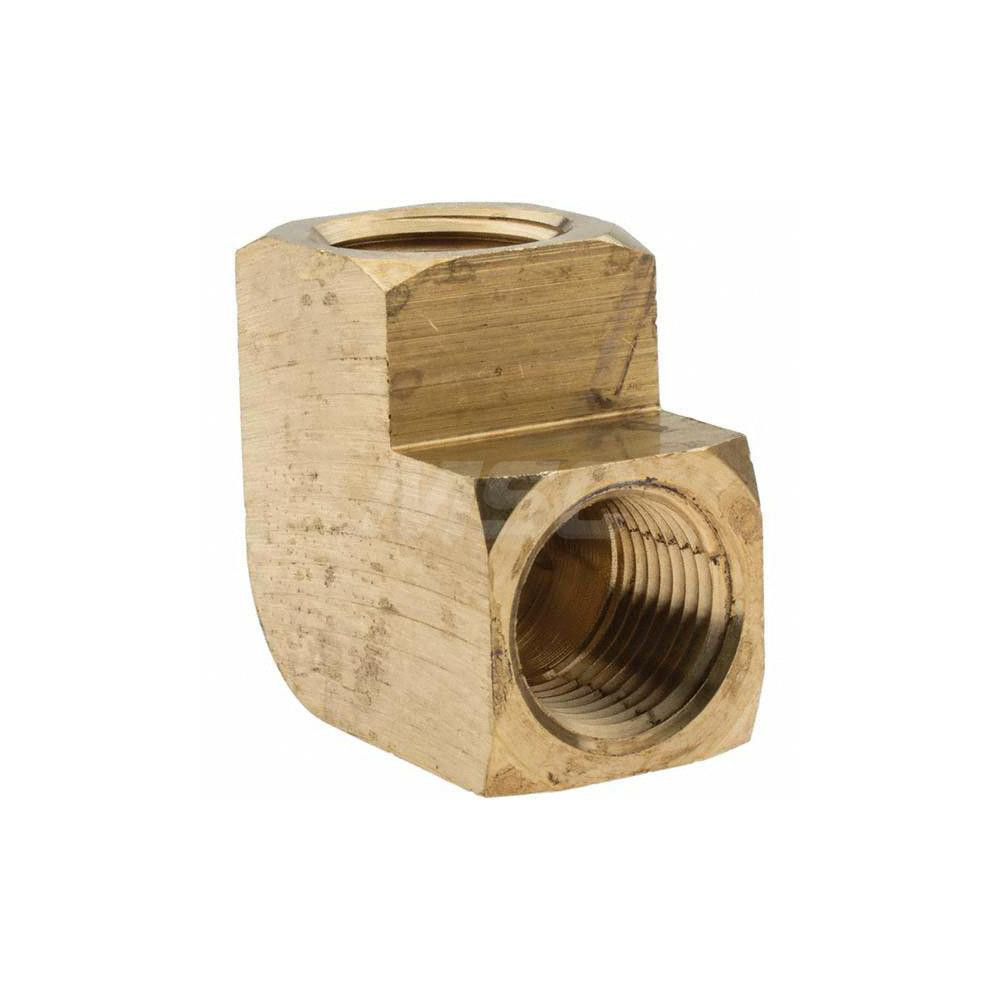 Parker Industrial Pipe 90 ° Female Elbow: 1/2" Female Thread, FNPTF - 10845