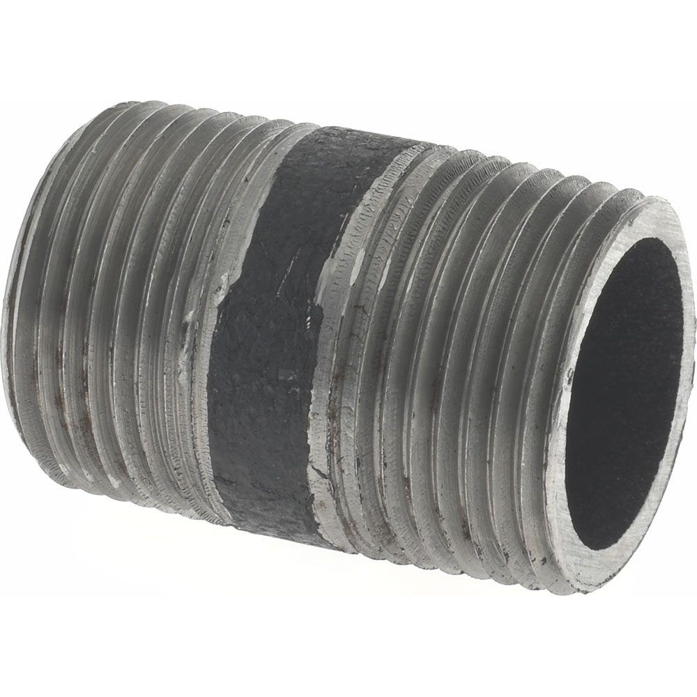 Value Collection Black Pipe Nipple: 3/4" Dia x 1-1/2" Long, Schedule 80 - XNB05015