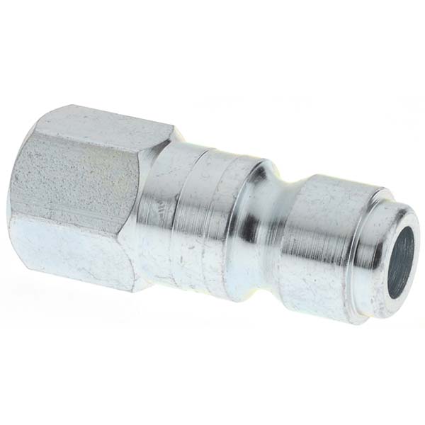 Parker Pneumatic Hose Coupling: 1/4-18, 3/8" Body Dia, Tru-Flate Automotive Interchange - 1E-787