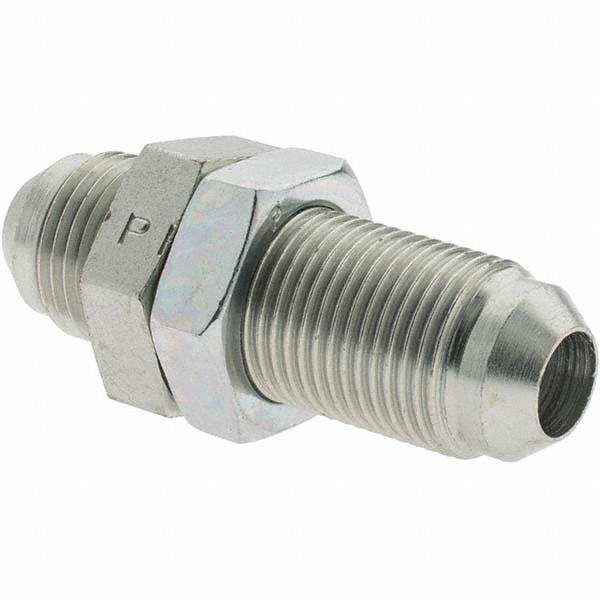 Parker Steel Flared Tube Union: 3/4" OD, 37 deg Flared Angle - 12 HTX-S