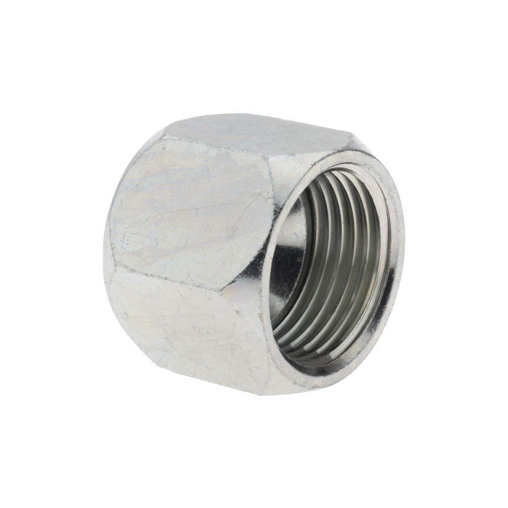 Parker Steel Flared Tube Cap: 3/4" OD, 37 deg Flared Angle - KP80604