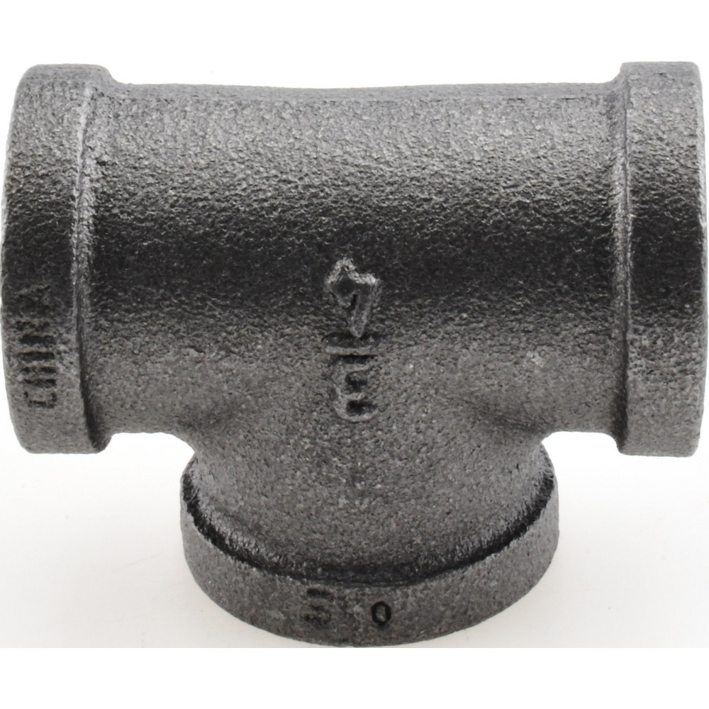 Value Collection Black Pipe Fittings: Tee, 3/4", Threaded, Malleable Iron - MDB130 20-5