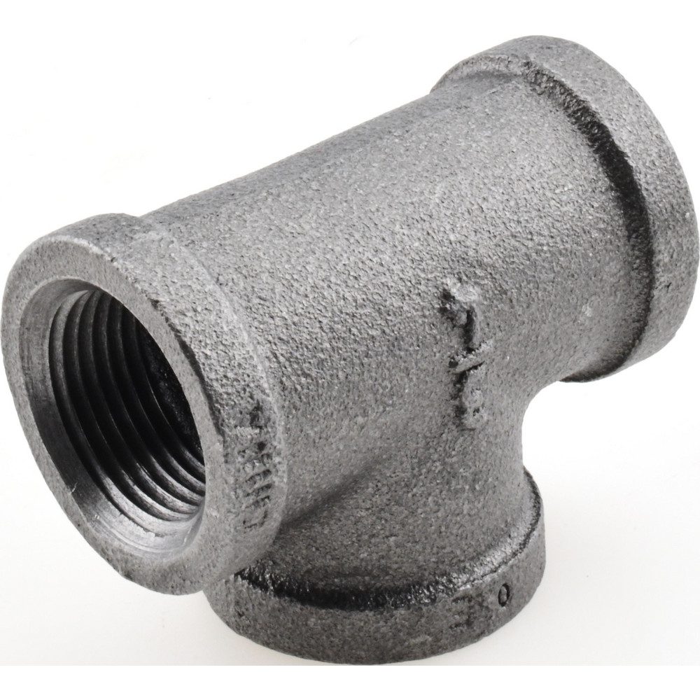 Value Collection Black Pipe Fittings: Tee, 3/4", Threaded, Malleable Iron - MDB130 20-5