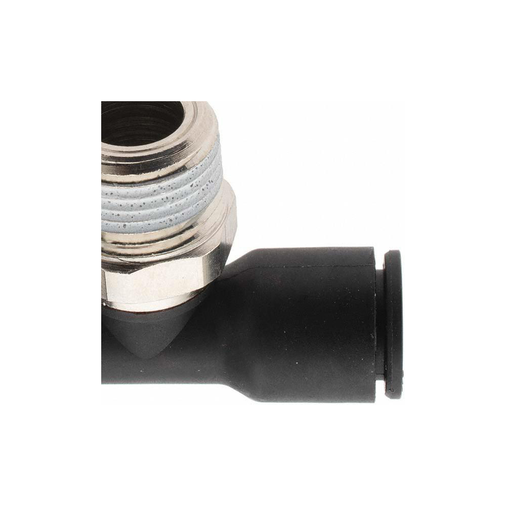 Parker Push-to-Connect Fitting: Male Branch Tee, NPT, 3/8" OD - KP23976
