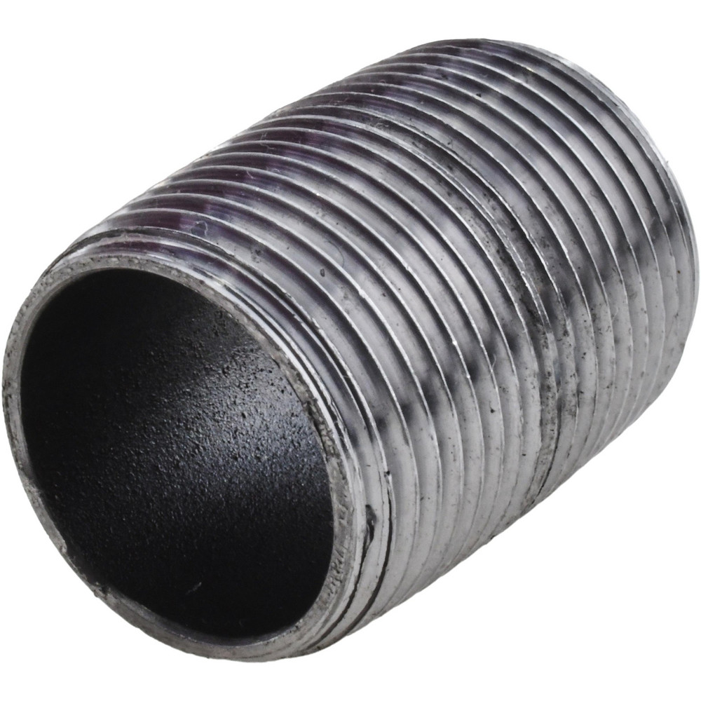 Value Collection Black Pipe Nipple: 3/4" Dia x 1-3/8" Long, Schedule 40 - NB05001