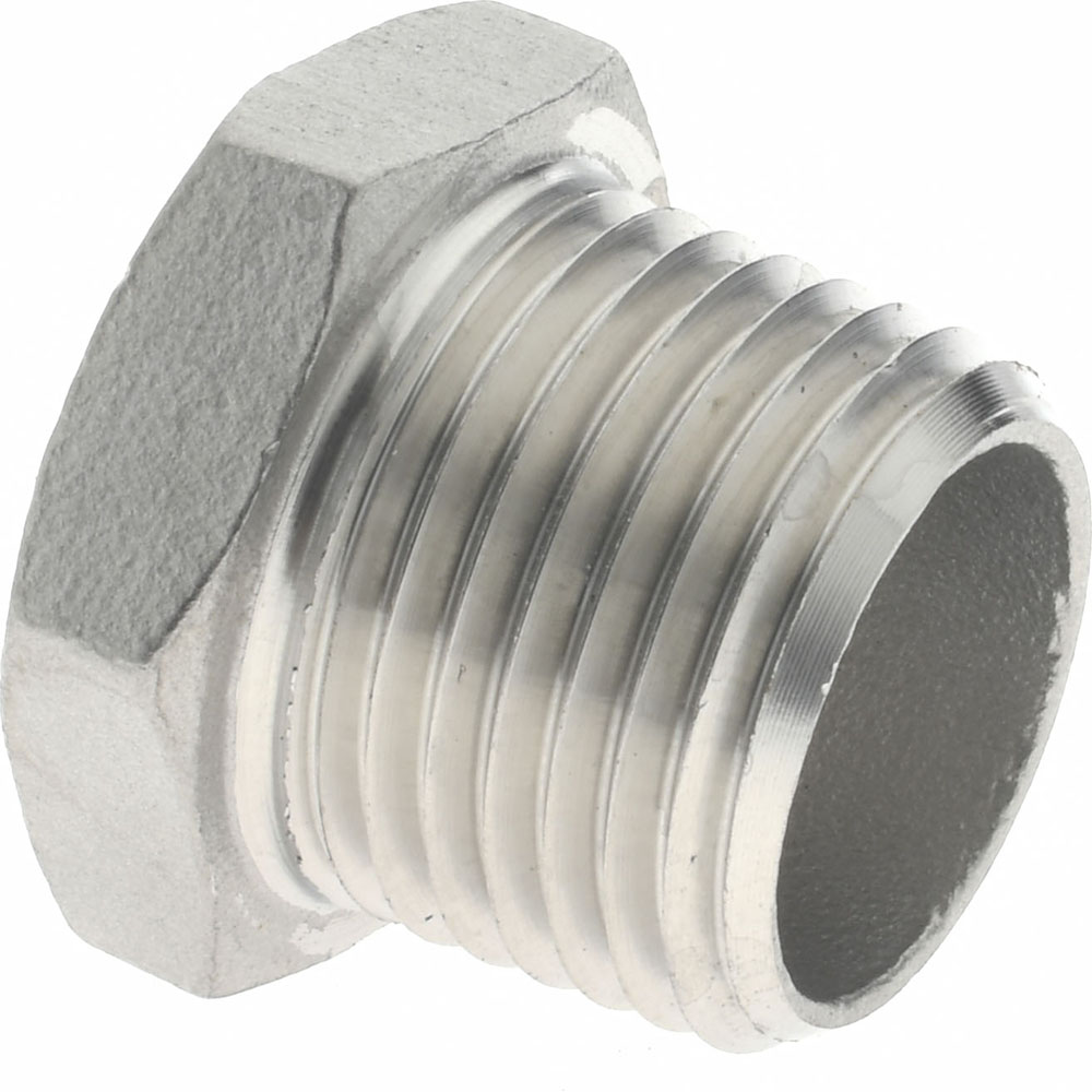 Value Collection Pipe Hex Bushing: 1/2 x 3/8", 304 Stainless Steel - 4HB1/2*1/8