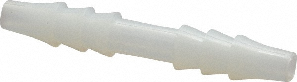 NewAge Industries Barbed Tube Connector: 1/4" Barbs, 1/4" NPT - 5000205