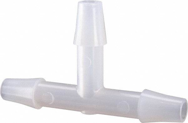 NewAge Industries Barbed Tube Connector: 1/4" Barbs, 1/4" NPT - 5000205