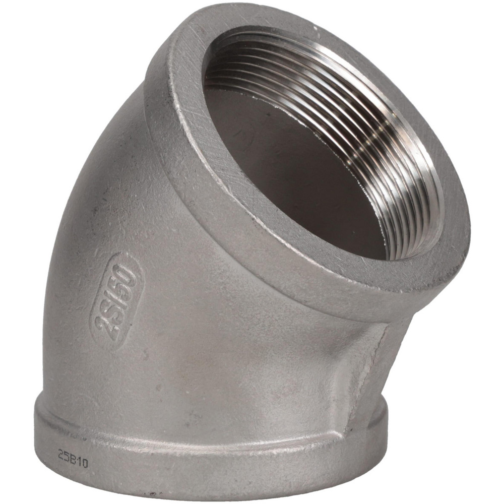 Merit Brass Pipe 45 deg Elbow: 2", 316 Stainless Steel - K602-32