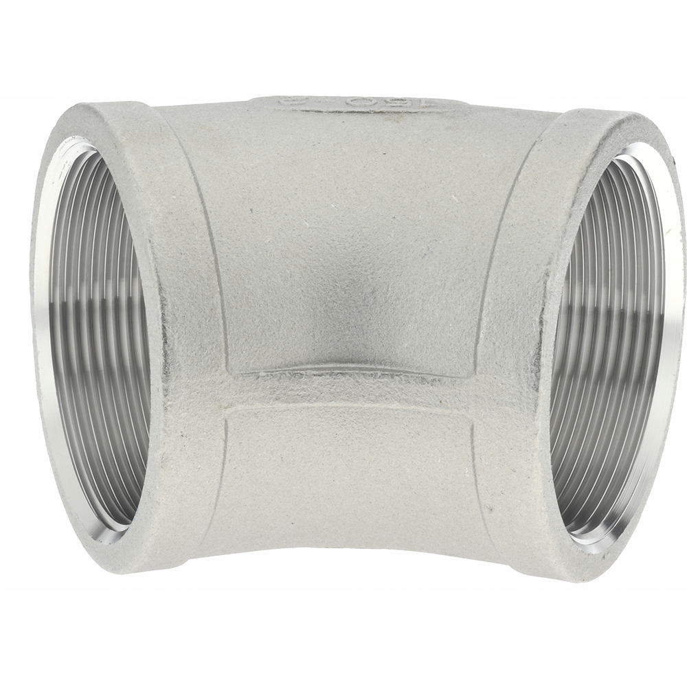 Merit Brass Pipe 45 deg Elbow: 2", 316 Stainless Steel - K602-32