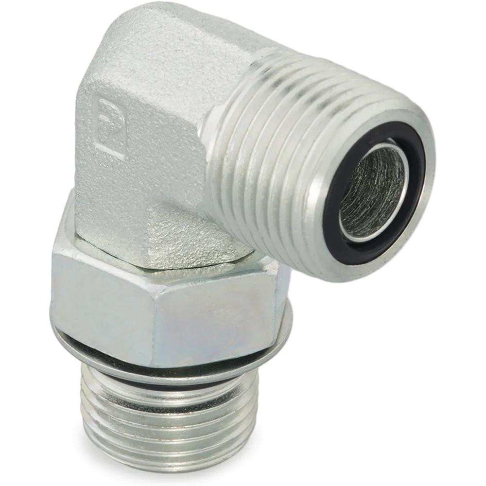 Parker Compression Tube Plug: 1-1/4" Tube OD, ORFS x ORFS - KP80054