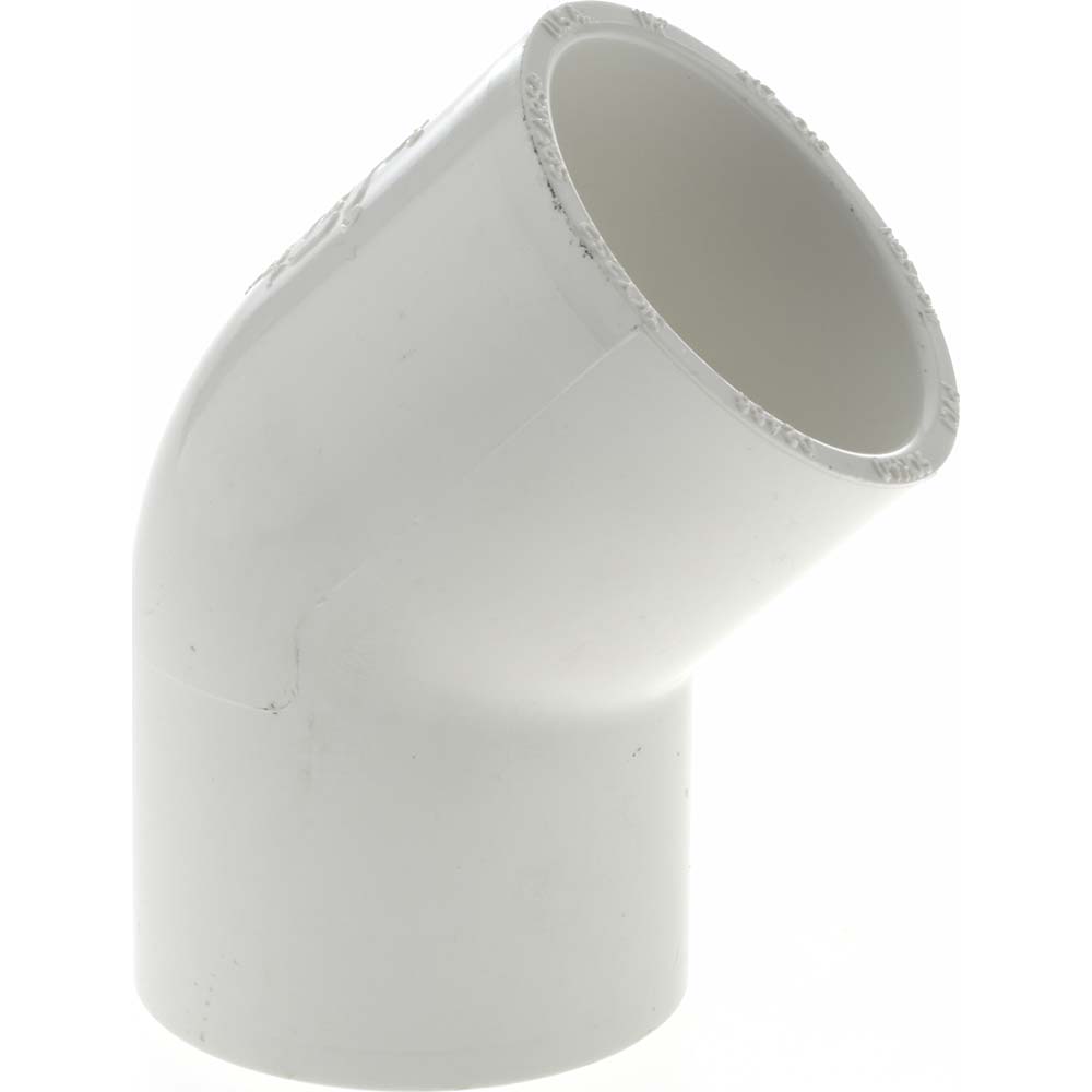 NIBCO Drain, Waste & Vent 90 deg; Street Elbow: 1-1/2" Fitting, Spig x Hub, Acrylonitrile Butadiene Styrene - I057200