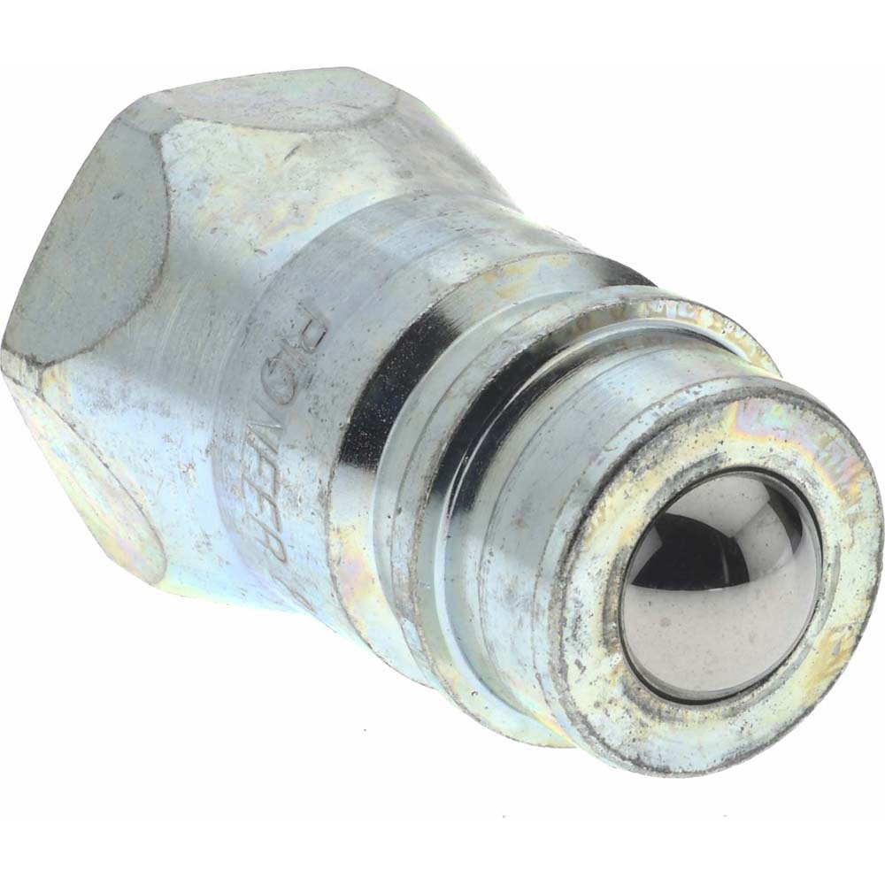 Parker Hydraulic Hose Female Pipe Rigid Fitting: 1/2", 1/2", 3,000 psi - 8010-4