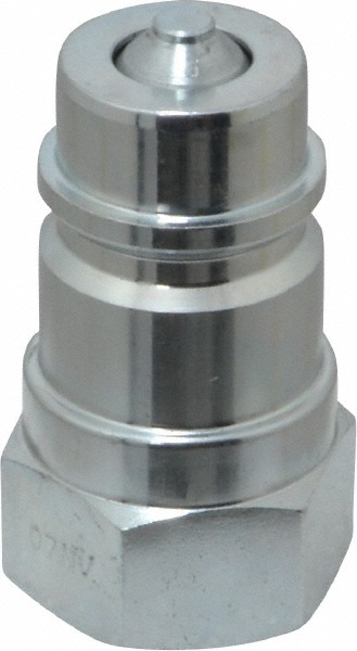 Parker Hydraulic Hose Female Pipe Rigid Fitting: 1/2", 1/2", 3,000 psi - 8010-4