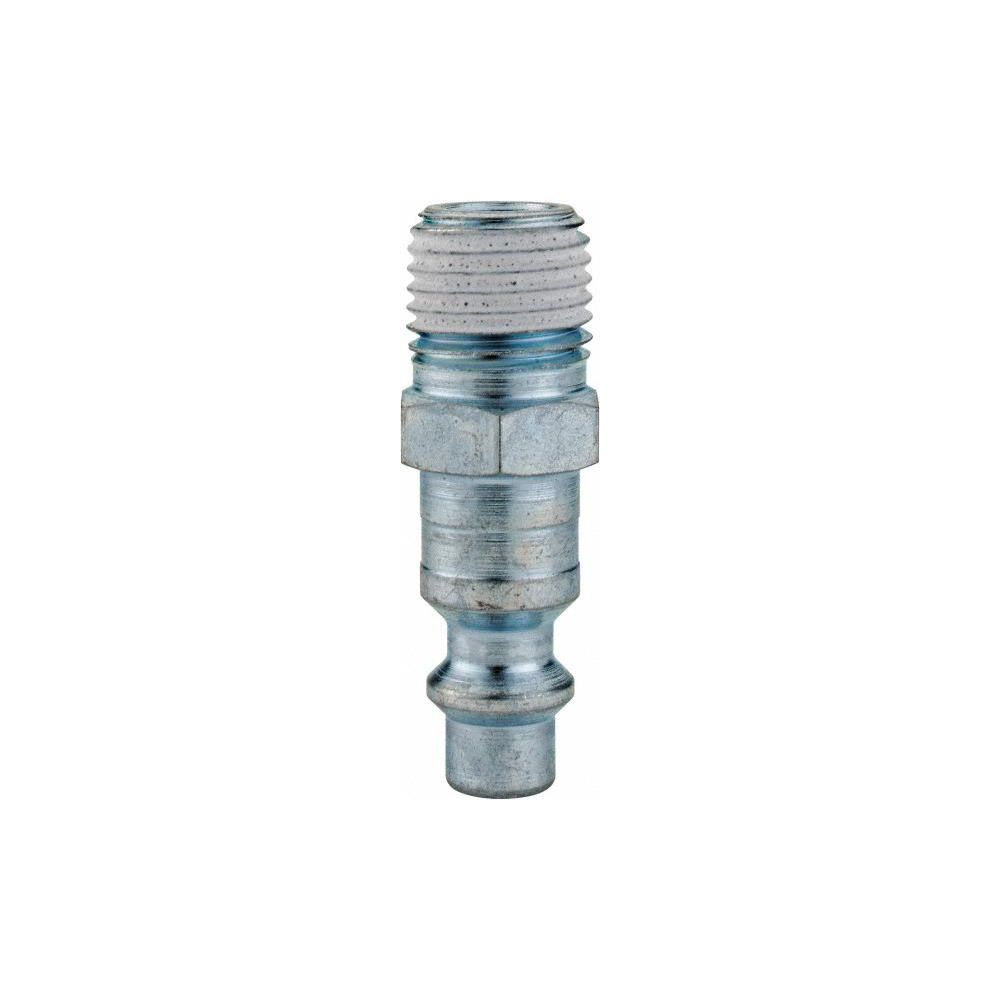 Legris Pneumatic Hose Coupling: 1/4" Thread, 1/4" Body Dia, Industrial Interchange - 9084 23 14