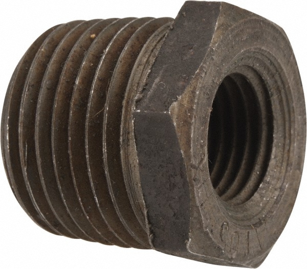 Anvil Black 45 deg Elbow: 1-1/2", Threaded - 0361111404